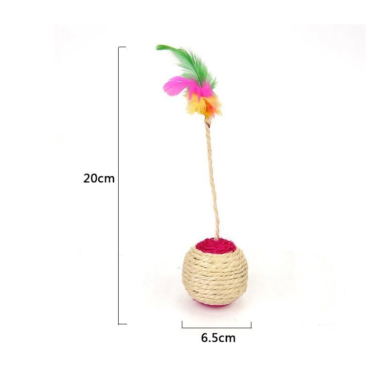 Cat Scratching Ball Toy - GeniePanda