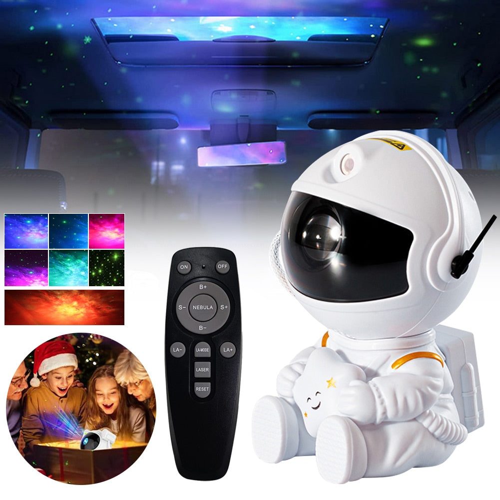 Astronaut Light LED Projector - GeniePanda