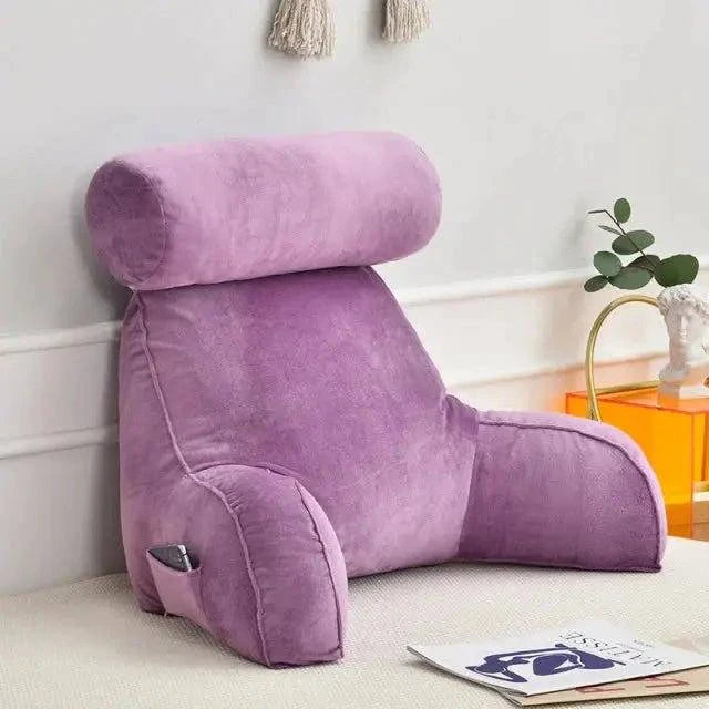 Reading Bed Pillow with Arms - GeniePanda