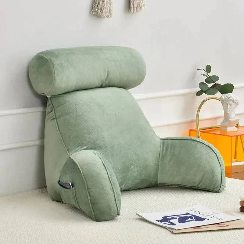 Reading Bed Pillow with Arms - GeniePanda