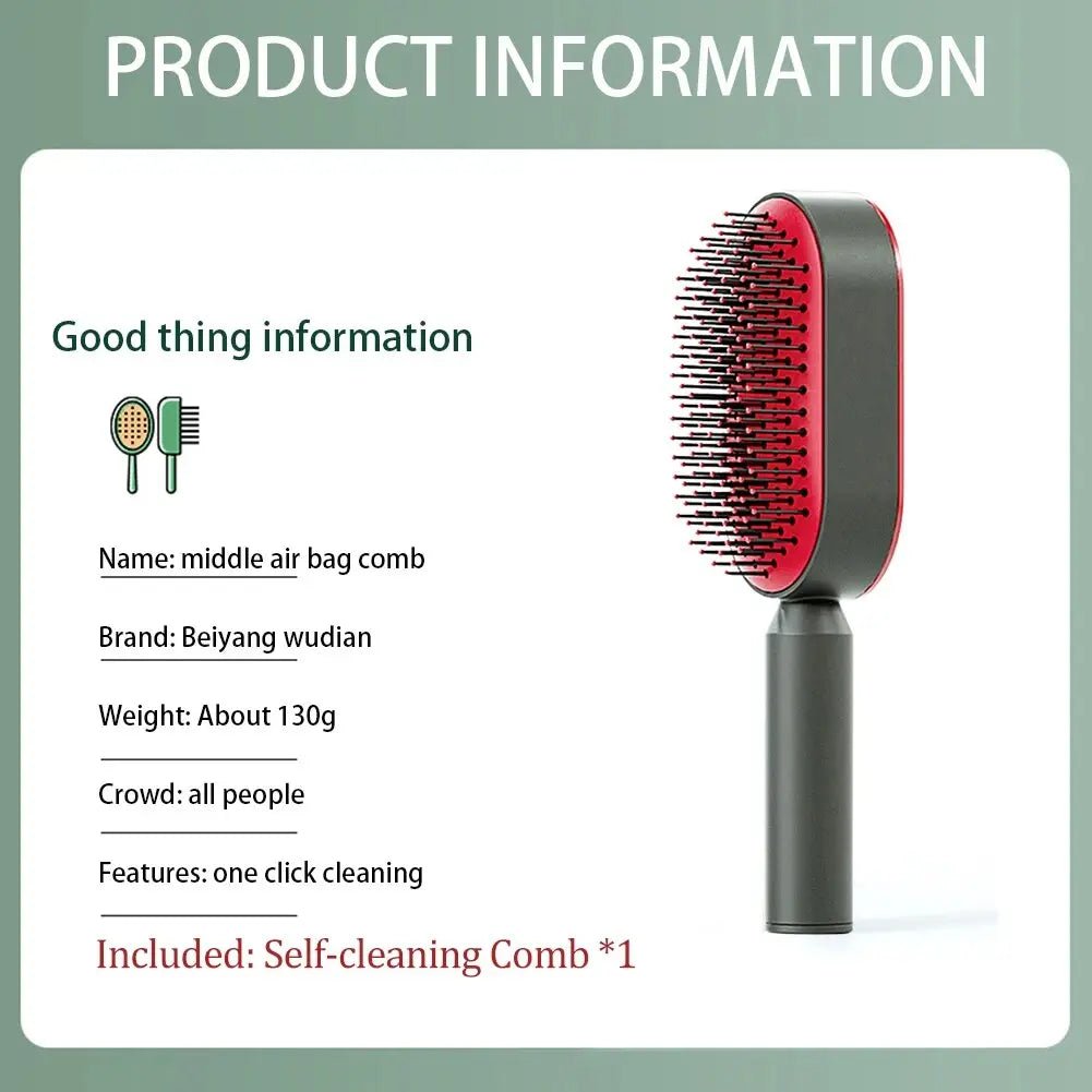 Self Cleaner™ Hair Brush - GeniePanda