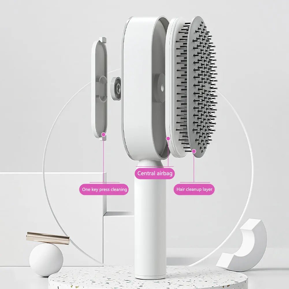 Self Cleaner™ Hair Brush - GeniePanda