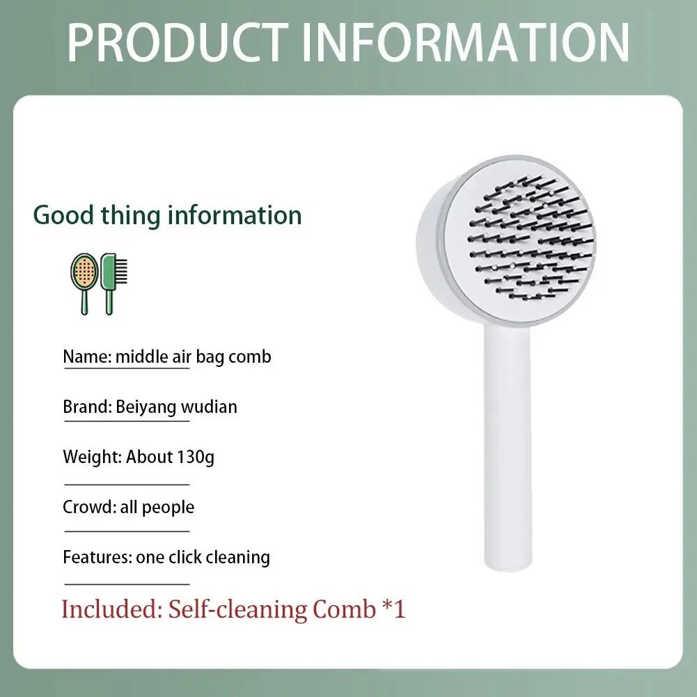 Self Cleaner™ Hair Brush - GeniePanda