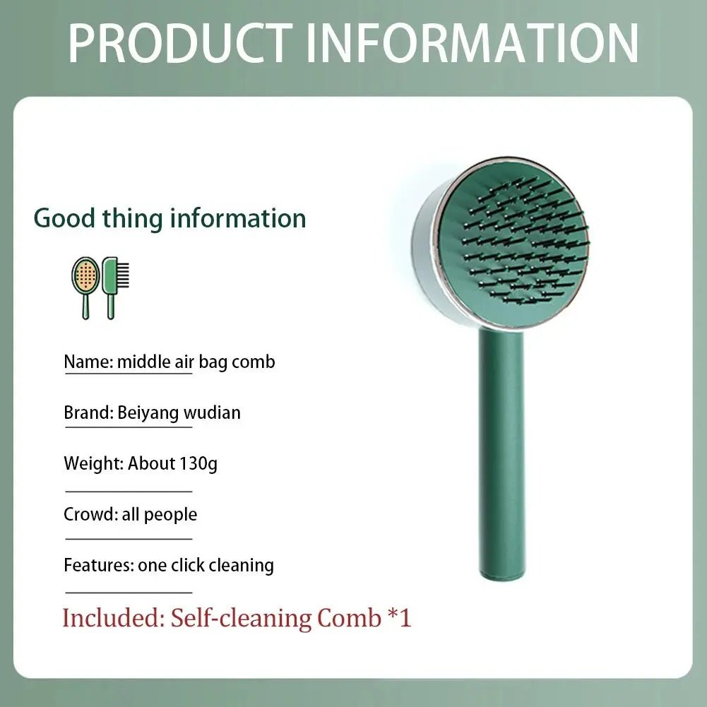 Self Cleaner™ Hair Brush - GeniePanda