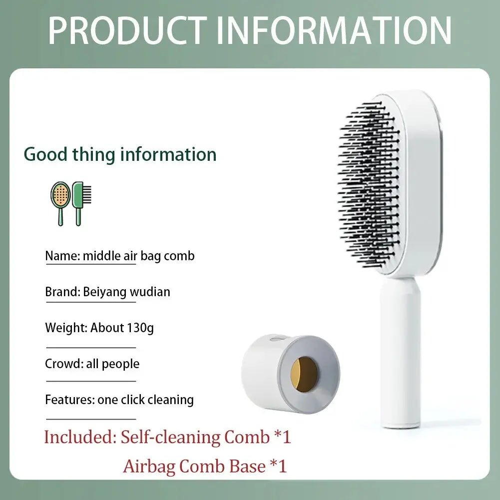 Self Cleaner™ Hair Brush - GeniePanda